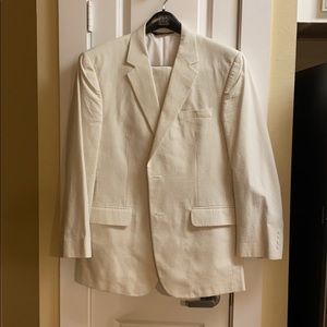 Jos A Bank Seersucker 2 piece suit